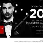 Ofertas Mens Fashion el Buen Fin 2016: 20% de descuento en toda la tienda