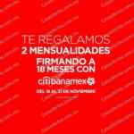 Ofertas Muebles Pergo el Buen Fin 2016: 18 meses sin intereses + 2 de bonificación con Citi Banamex + 10% adicional