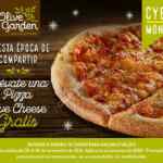 Promoción Olive Garden pizza gratis por el Cyber Monday 2016