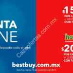 Preventa online y Horas Locas Best Buy 15 de Noviembre: Hasta $200 en cupones por cada $1000 + meses sin intereses