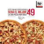 Promoción Papa Johns El Buen Fin 2016: Segunda Pizza a $49