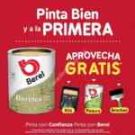 Promoción Pinturas Berel: Kits, brochas o pintura GRATIS en la compra de pintura