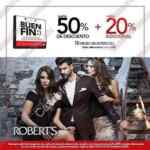 Promoción Roberts El Buen Fin 2016: Hasta 50% de descuento + hasta 20% adicional + meses sin intereses