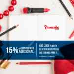 Cupón Promoda 15% de descuento en toda la tienda (tiendas físicas participantes)
