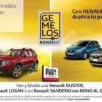 Promoción Renault El Buen Fin 2016: bonos al doble con Renault Gemelos