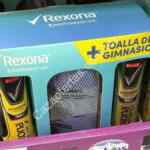 Promoción Rexona toalla de gimnasio gratis comprando 2 desodorantes