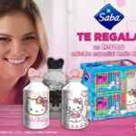 Promoción Saba termo de Hello Kitty gratis en toallas Saba Ultra Invisible 24 piezas