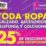 Ofertas Suburbia el Buen Fin 2016: 25% de descuento en ropa, calzado, celulares y 20 meses sin intereses
