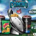 Nuevo Super Combo Cinemex NFL con trofeo edición especial para palomitas