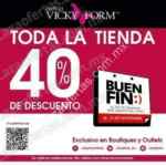 Ofertas Vicky Form Buen Fin 2016: 40% de descuento en toda la tienda