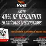 Promoción Voit El Buen Fin 2016: Hasta 40% de descuento