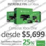 Ofertas Xbox el Buen Fin 2016: consolas Xbox One $5,699 y 25% de descuento en Xbox Live Gold