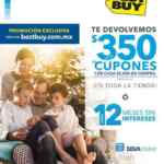 Promoción Best Buy Bancomer: $350 en cupones por cada $2,000 de compra por internet