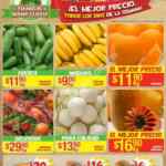 Folleto de ofertas Bodega Aurrerá en frutas y verduras 2 al 8 de diciembre 2016: naranja y calabacita $11.90