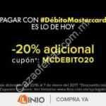 Cupón Linio Mastercard de 20% de descuento en toda la tienda (5% adicional desde la app)