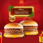 Cupones Martes de McDonalds 6 de diciembre 2016: 2 hamburguesas BBQ triples por $50 y desayuno Deluxe por $49