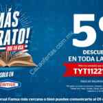 Cupón Famsa de 5% de descuento en toda la tienda