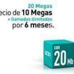 20% de descuento en izzi: 20 megas de velocidad al precio de 10 por 6 meses