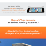 Inauguración Macstore Torre Reforma 8 de noviembre: descuentos en Mac, iPad y accesorios