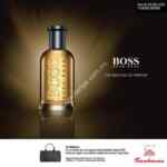 En Sanborns maleta gratis Hugo Boss en la compra de la nueva fragancia Boss Bottled Intense Eau de Parfum