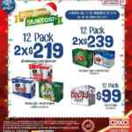 En Oxxo ofertas en cervezas 12 pack para temporada navideña