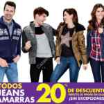 En Suburbia todos los jeans y chamarras con 20% de descuento directo este fin de semana