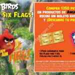 Compra productos Angry Birds en Suburbia y llévate gratis boletos para Six Flags, una sandwichera o un termo