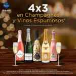 En Sams Club 4x3 en champañas y vinos espumosos