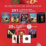 En Sanborns 2x1 en películas y series y 25% de descuento en CDs de música