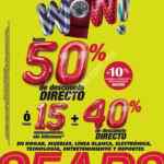 En Sears Rebajas Wow: hasta 50% de descuento o 40% y 15 meses sin intereses