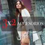 En Soho 3x2 en accesorios solo hoy 20 de diciembre