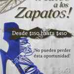 En Soho liquidación de zapatos desde $150 hasta $450