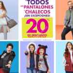 En Suburbia todos los pantalones y chalecos con 20% de descuento sin excepciones
