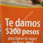 Cupón Walmart $200 de descuento en compras a partir de $1,000 en super tienda en línea