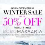 Winter Sale BCBGMAXAZRIA: Hasta 50% de descuento