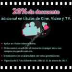 En Gandhi.com.mx 20% de descuento adicional en títulos de cine, video y TV seleccionados