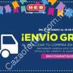 Primer envío gratis en la tienda en línea de HEB con el cupón ENVIOGRATIS2017