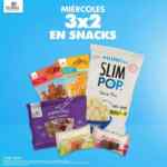 Los miércoles en Nutrisa 3x2 en snacks y botanas