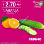 Ofertas Miércoles de Plaza de La Comer 11 de enero: naranja, papaya y lechuga con descuento