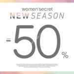 Hasta 50% de descuento en las ofertas de nueva temporada en Womens Secret