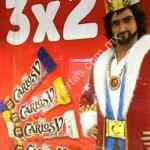 Promoción Oxxo Reyes Magos: 3x2 en chocolate Carlos V del 5 al 8 de enero