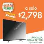 Pantalla Cobia de 32" a $2,798 en Comercial Mexicana