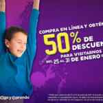 Boletos para Papalote Museo del Niño a mitad de precio si los compras por internet del 25 al 31 de enero