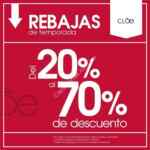 Rebajas de fin de temporada en Cloe: Hasta 70% de descuento