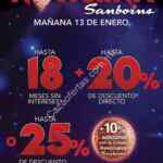 Venta Nocturna Sanborns enero 2017: hasta 25% de descuento en toda la tienda