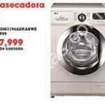En Sears lavasecadora LG 10 kg a $7,999