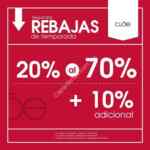 Segundas rebajas de temporada Cloe: Hasta 70% de descuento + 10% adicional