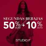 Segundas rebajas Studio F: 50% de descuento + 10% de descuento adicional