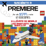 Promoción Cine Premiere: suscripción anual + set Lego Aeropuerto de regalo por $599