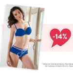 En la promoción de San Valentín de Andrea 14% de descuento en lencería, ropa y calzado
